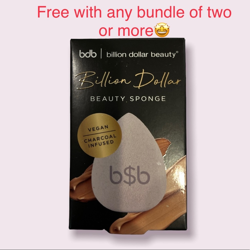 Billion Dollar Charcoal Makeup Blender Sponge  FREE❤️